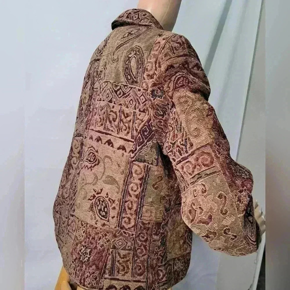 Christopher & Banks Zip-Up Jacket sz M - Picture 3 of 4